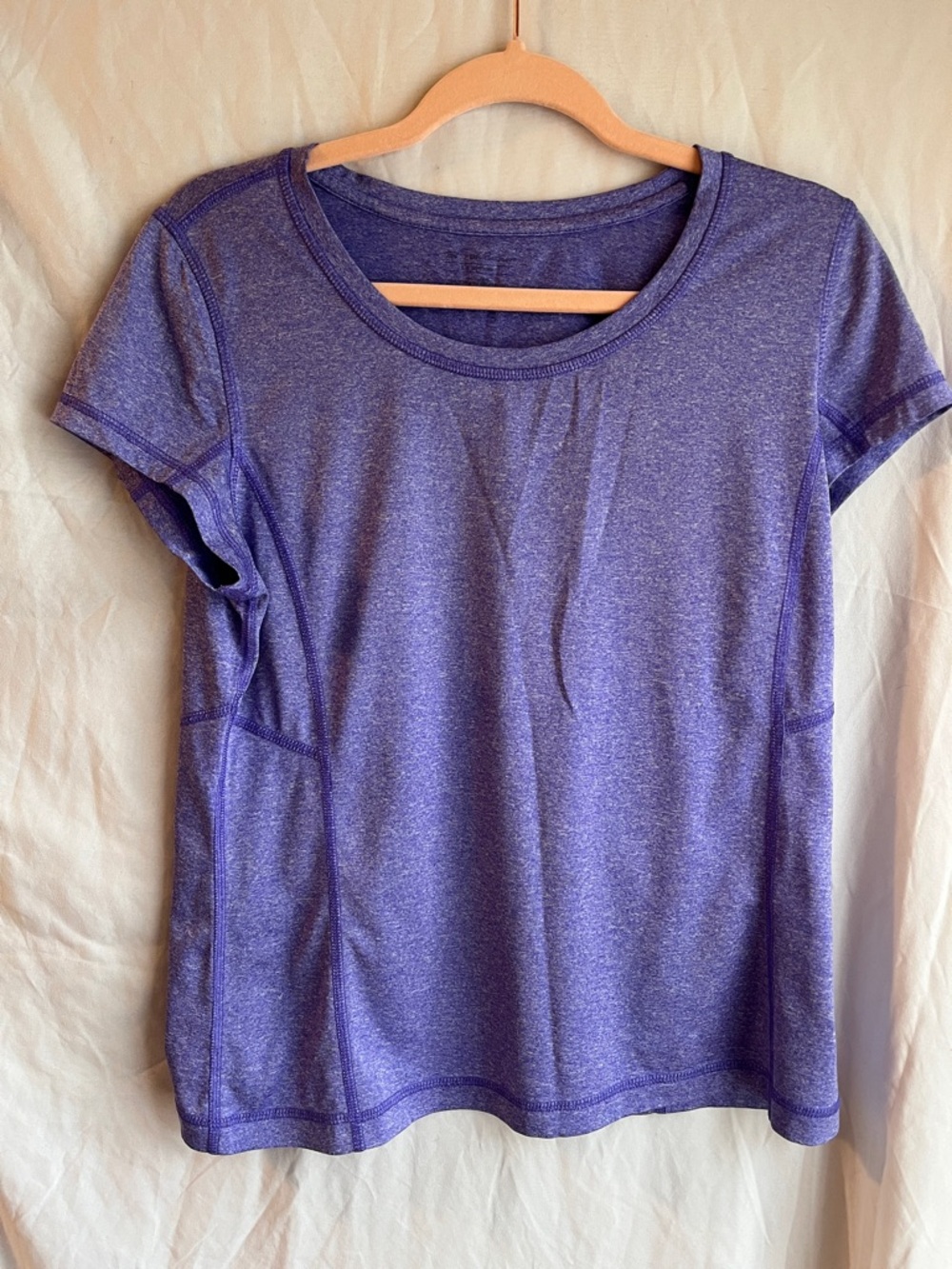 Women’s TekGear L Short Sleeve Active Tee - Purple